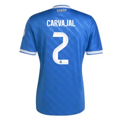 Real Madrid Daniel Carvajal #2 Rezervni Dres 2025-26 Kratak Rukav Real Madrid Daniel Carvajal #2 Rezervni Dres 2025-26 Kratak Rukav